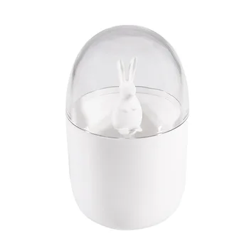 

Cute Creative Toothpick Box Toothpick Holder Portable Toothpick Cotton Swab Holder Box (Little White Rabbit)