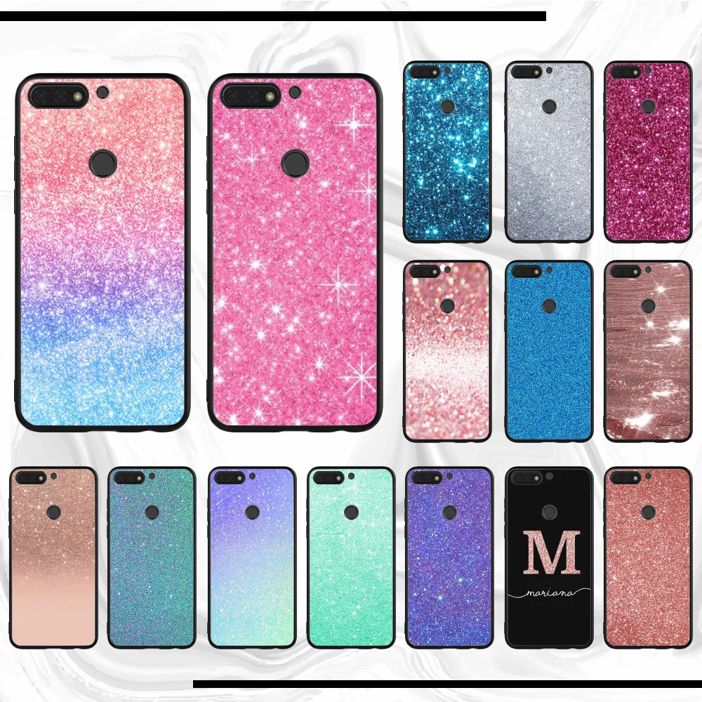 Для honor чехол розовым алмазом художественный для телефона Y6 8 8x9 10 view lite prime 8c 6 плюс