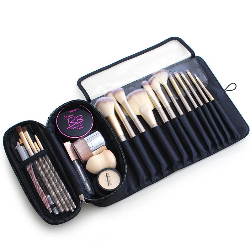  Multifunction Cosmetic Storage Bag Bathroom Makeup Tools Case Collection Women's Make Up Brush Orga