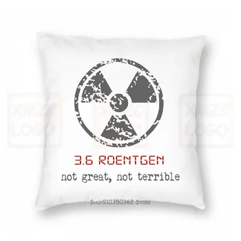 

Chernobyl TPillow case Nuclear 36 Roentgen Not Great Not Terrible Dyatlov Women Men