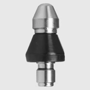 

Pressure Washer Drain Cleaner Jetter Pipe Dredge Nozzle 1 Front 6 Rear 1/4inch Quick Connection Pressure Washers Parts