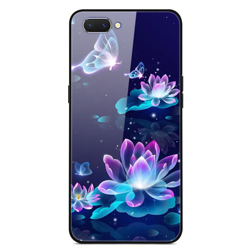 24 Для Oppo A3S чехол из закаленного стекла жесткий чехол для телефона для Oppo A3S OPPO A5 AX5 OPPOA5 TPU бампер чехол s для Oppo A3S A3 S - Цвет: 24