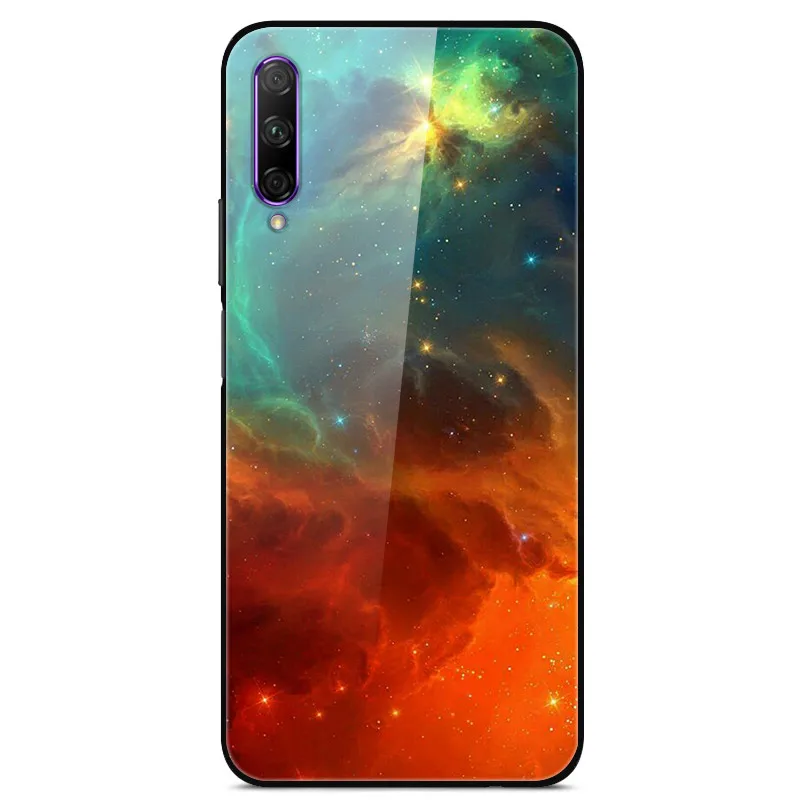25 Для huawei Honor Play 3 чехол закаленное Стекло планета Космос крышка Стекло задняя крышка для huawei Honor Play 3 Play3 Жесткий PC Coque черный чехол для Honor Play 3 Стекло чехол - Цвет: 25