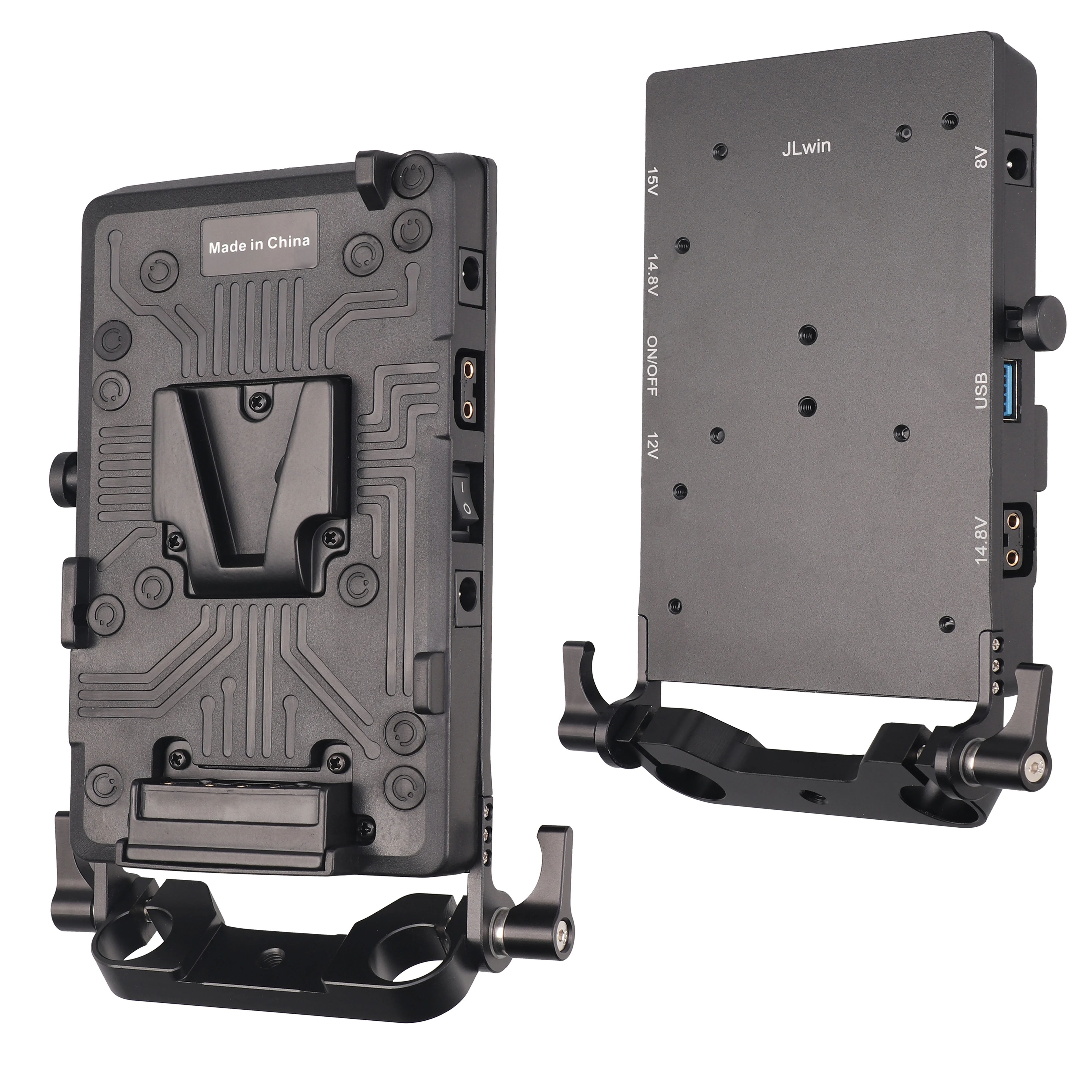 Fonte de Alimentação Adaptador de Placa de Bateria Placa para Transmissão Systerm V-montagem D-tap hd Câmera Wy-vg1 Slr - Image 2