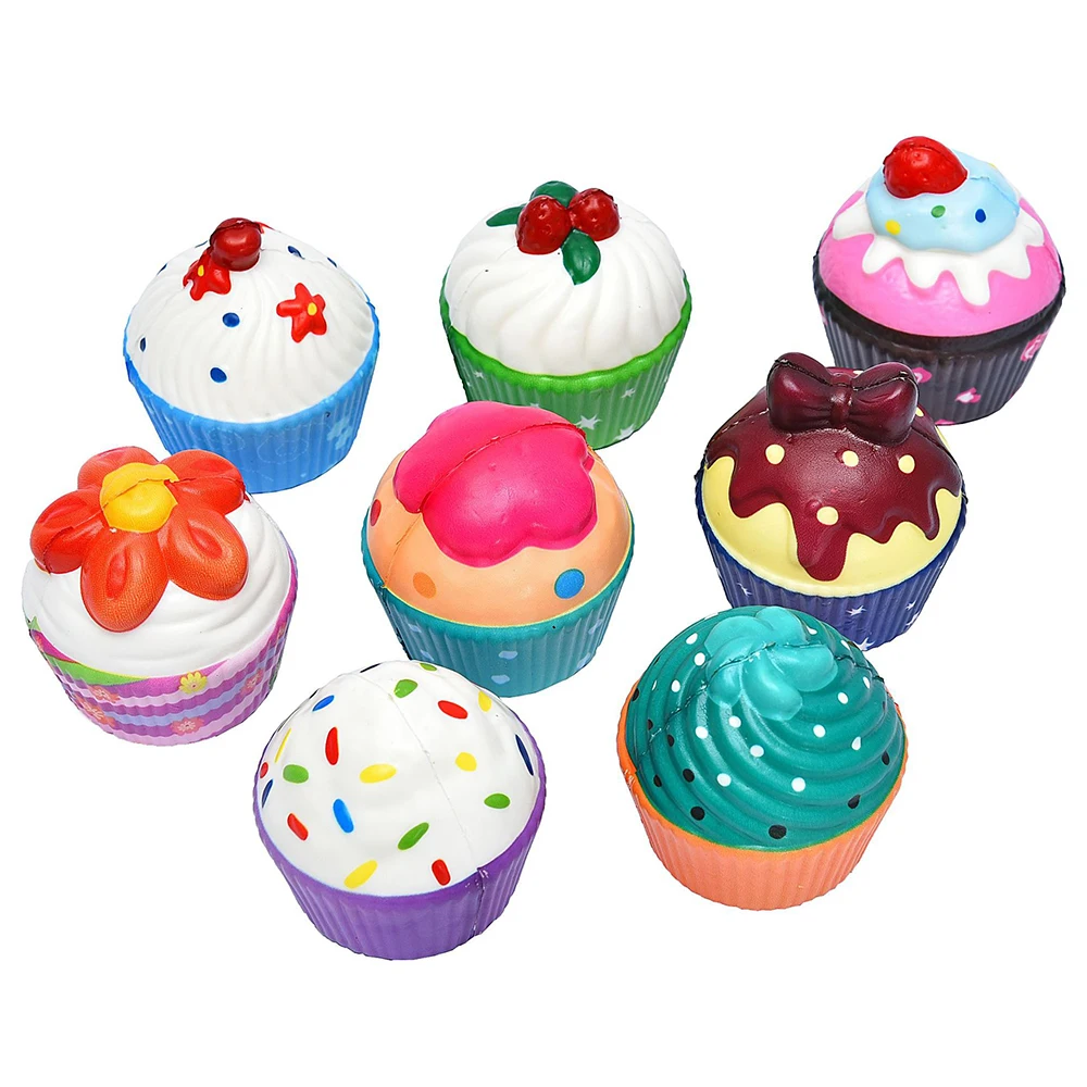 Kawaii Мороженое Торт мягкий медленно поднимающийся мягкая сжимающаяся Игрушка антистресс детские игрушки для детей взрослых снятие стресса рождественские подарки
