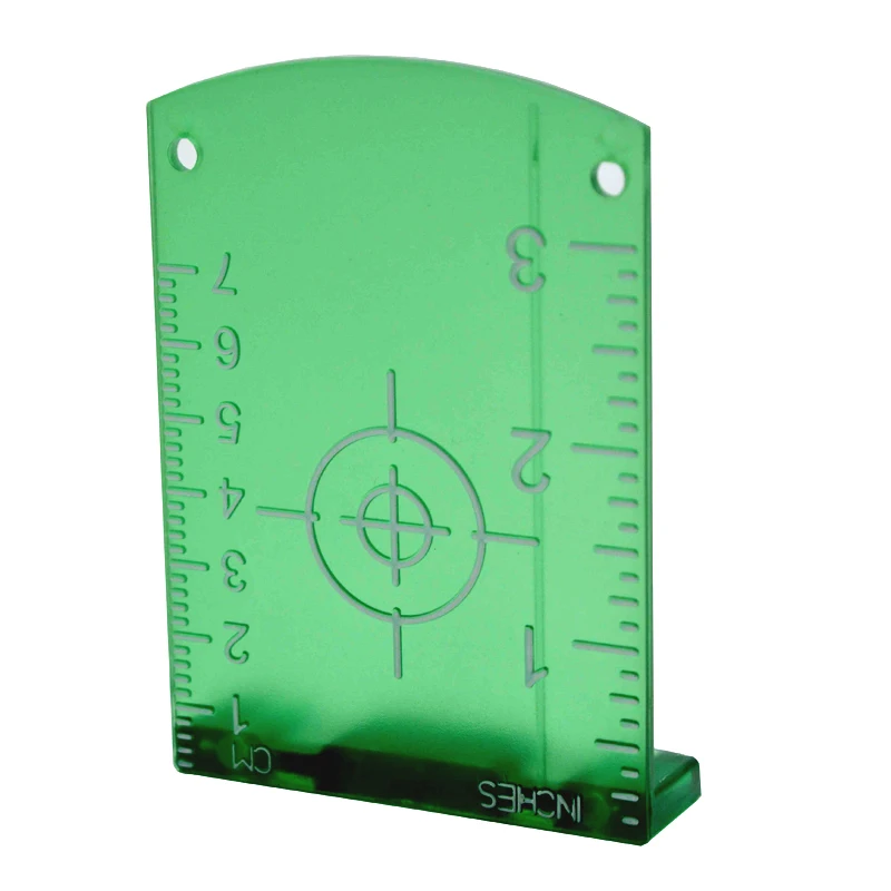 Magnetic laser target board plate for red laser lines green lines No burr convenient laser level,laser calibrator,laser angle gauge,laser inclinometer