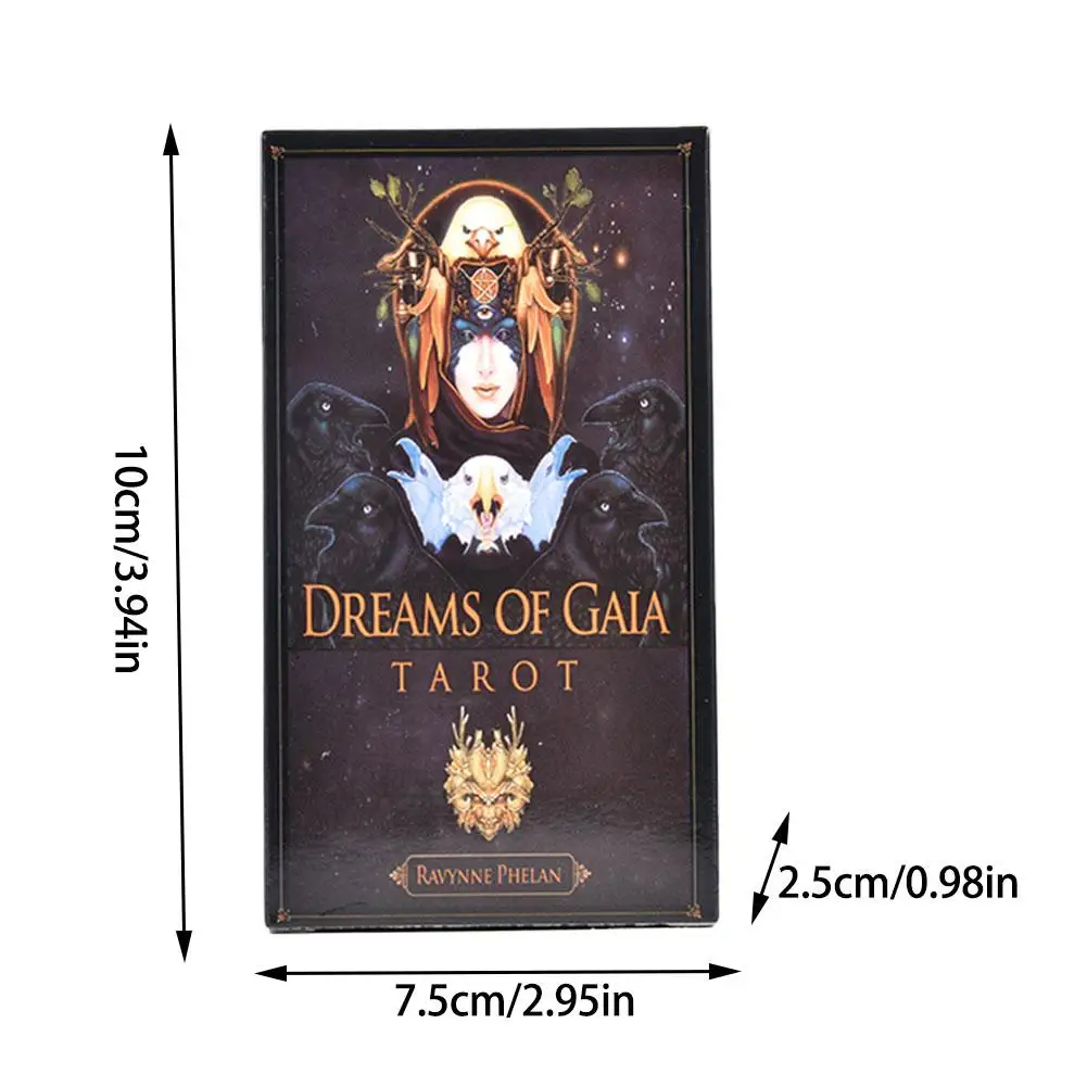 81 Pcs Dreams Of Gaia Tarot Deck Tarot Cards Game For Family Party Playing Card Table Board Games Entertainment 81 Pcs Dreams Of Gaia Tarot Deck Tarot Cards Game For Family Party Playing Card Table Board Games Entertainment
