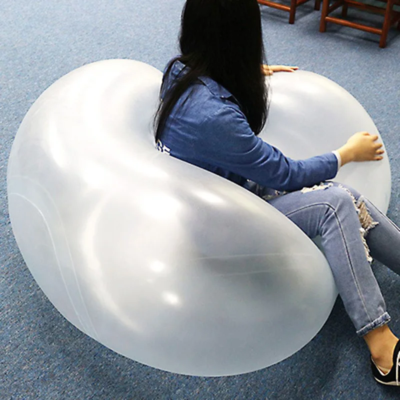 

Oversized Inflatable Ball Toy TPR Transparent Outdoor Beach Bubble Ball Inflatable Water Balloon For Kids Fun