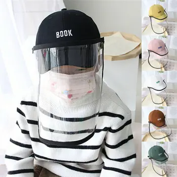 

2020 Fashion Detachable Anti-spitting Face Protective Hat Cover Outdoor Fisherman Cap Family Face Protective Hats