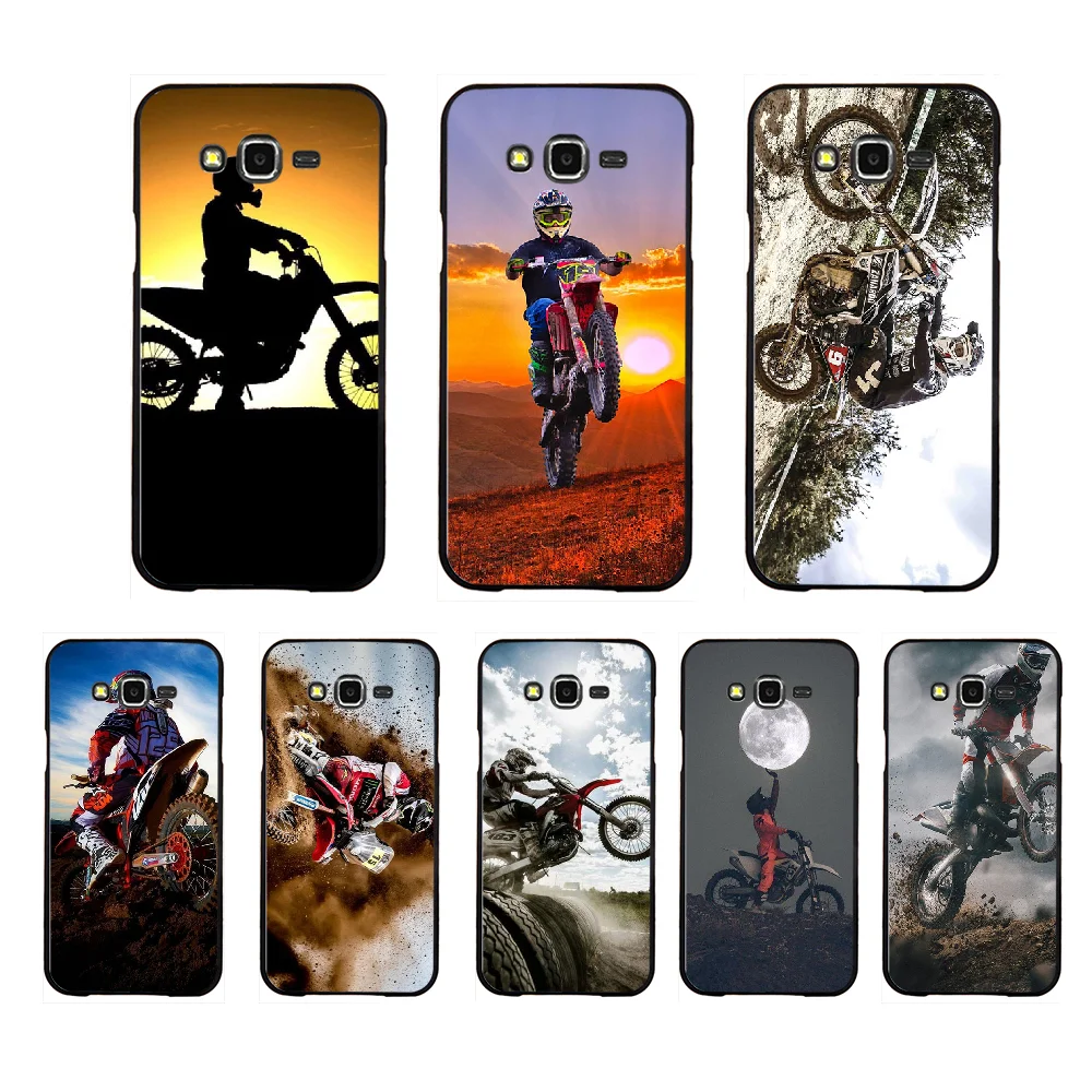 Мягкий черный чехол для телефона NBDRUICAI Dirtbikes Motocross Moto Samsung Galaxy J7 J8 J3 J4 J5 J6 Plus 2018 Prime |