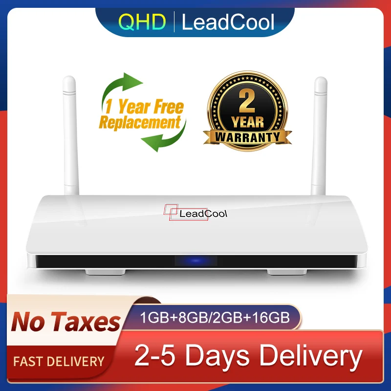 Leadcool Android TV Box QHD 1G + 8G 2G 16G 9 0 Поддержка 4K Full HD 3D Wifi 2 4G Top One Box|ТВ-приставки и
