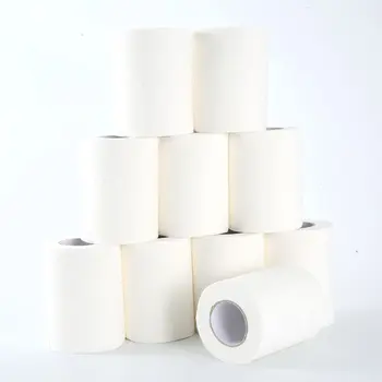 

Home Bath Toilet Roll Paper Restaurant Hotel Roll Paper Household Toilet Paper Primary Wood Pulp Tissue Roll Paper 10 Rolls