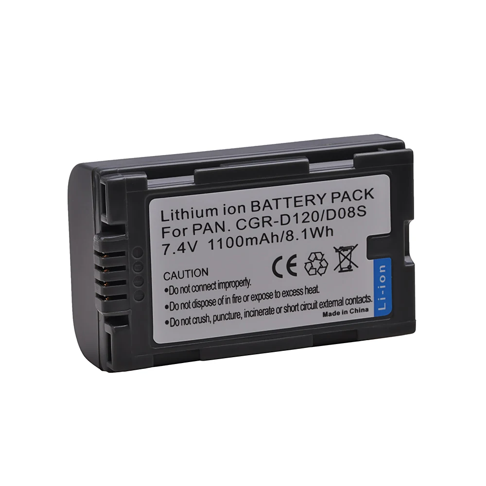 2 шт. запасных Батарея пакет для CGR D08 D08A D08A/1B D08R D08S D110 D120 D120A PV DBP8 DBP8A