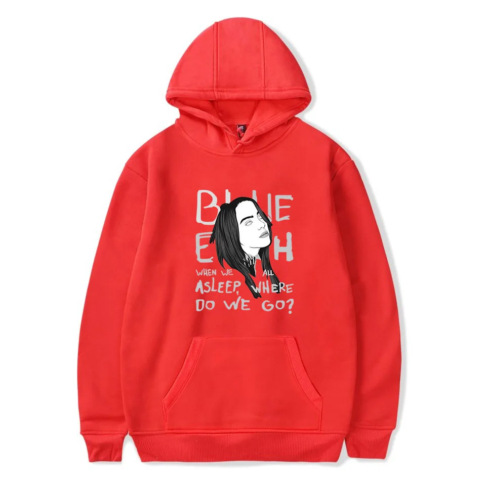 KPOP BILLIE EILISH, 3d Толстовка с капюшоном, Толстовка для мужчин/женщин, с карманами, толстовки с капюшоном, уличная одежда в стиле хип-хоп, хлопковый пуловер с капюшоном, одежда