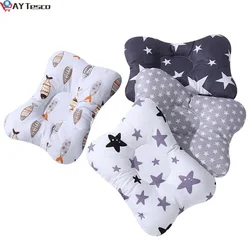 ANYUAN[simfamily] – oreiller d'allaitement pour bébé, soutien du sommeil du nouveau né, Concave, dessin animé, coussin façonnant imprimé, empêche le plat 