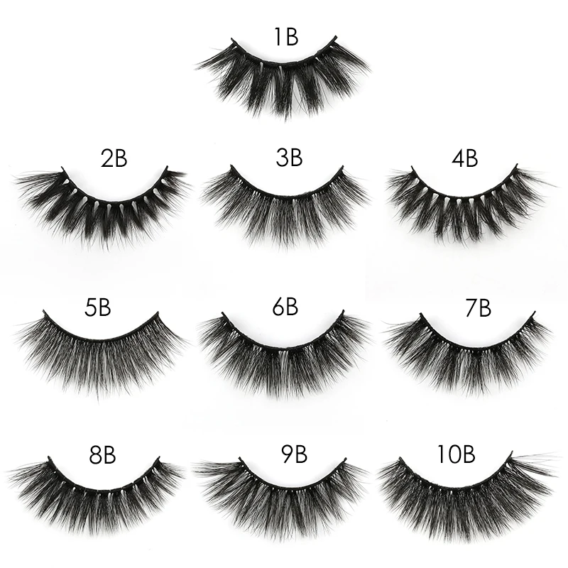 Wholesale Eyelashes 20/30/50/100pcs 3d Mink Lashes Natural Mink Eyelashes Wholesale False Eyelashes Makeup False Lashes In Bulk