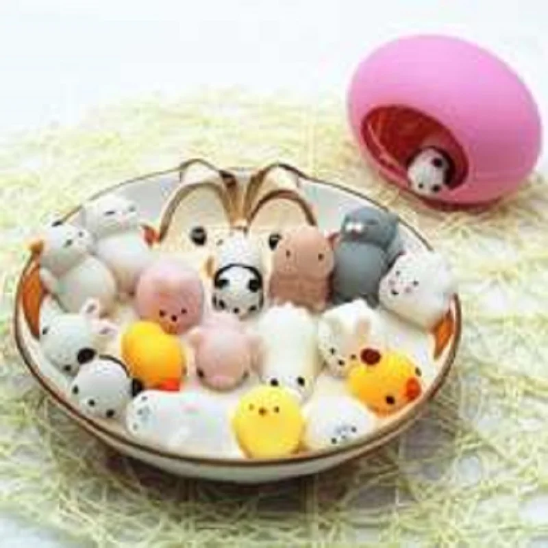 Мягкие пластиковые резиновые игрушки Mochi animal squeeze