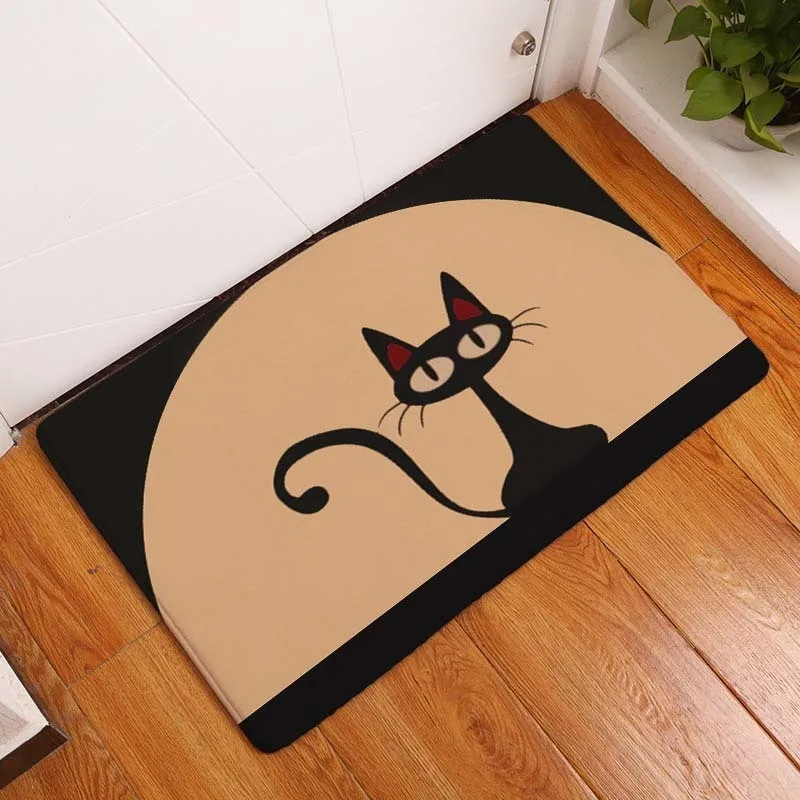 Коврики для ванной комнаты с рисунком кота, кухонные коврики, коврики для гостиной, Противоскользящие коврики