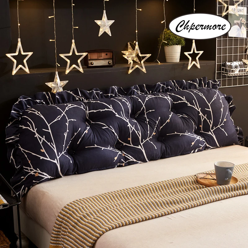 Chpermore-almohada larga lavable, cojín de cama Simple coreano de alta calidad, suave moderno, sencilla, para dormir