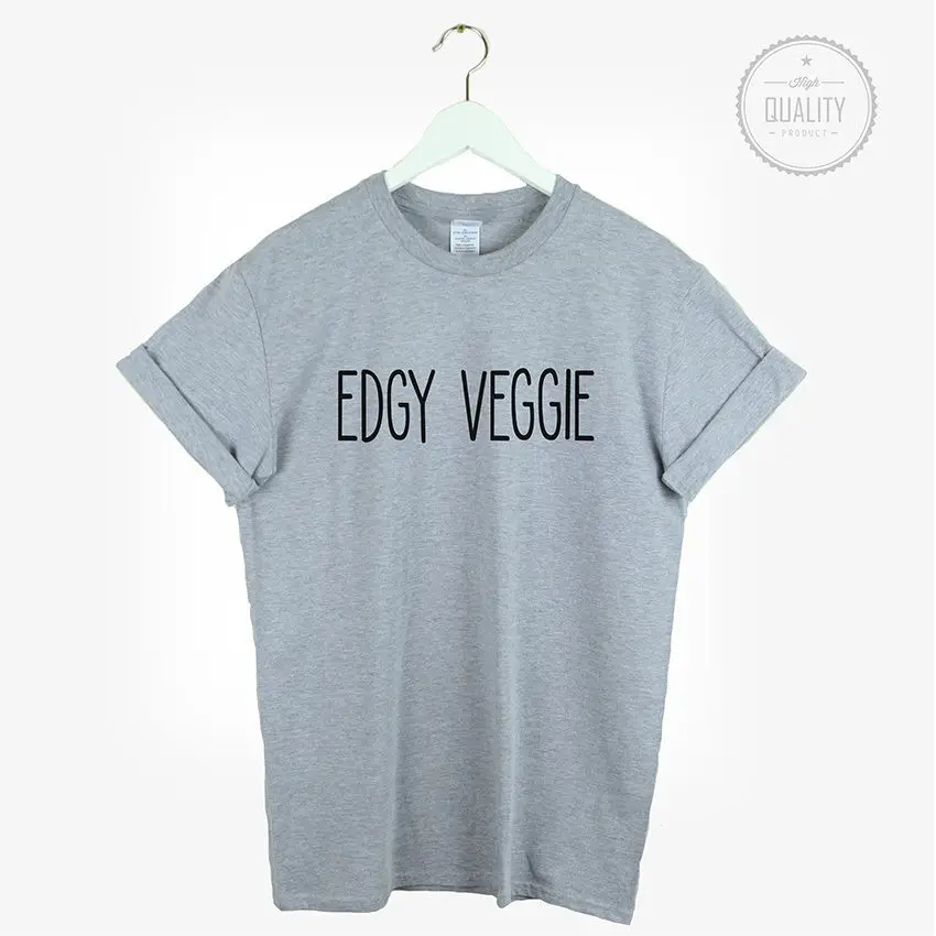Vegan Футболка Топ kale plants are friends edgy veggie вегетарианские хипстер vogue больше размеров и