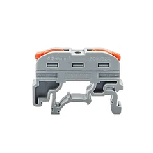 電線コネクタdinレール端子台PCT-211クイック配線コンパクトスプライシング導体高速ケーブルコネクタ導体10個