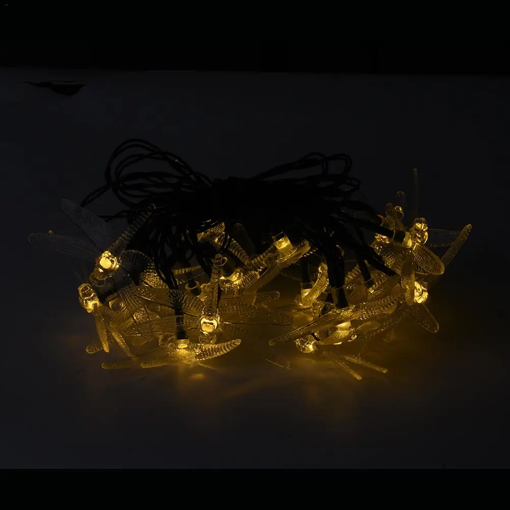 Xenon String новогодние гирлянды 5 м 20 Led Солнечный Водонепроницаемый Открытый Сад фестиваль 7D