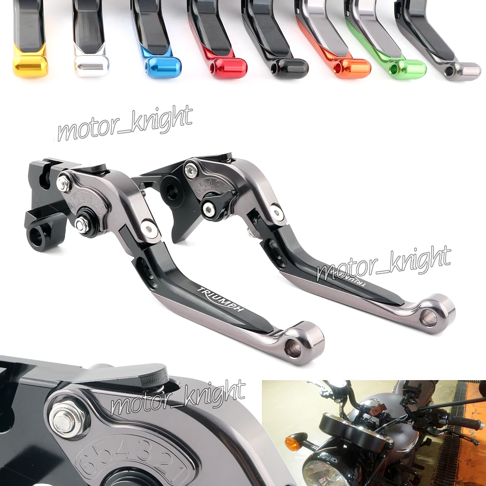 CNC регулируемые складные выдвижные рычаги тормозной муфты для мотоцикла TRIUMPH TIGER