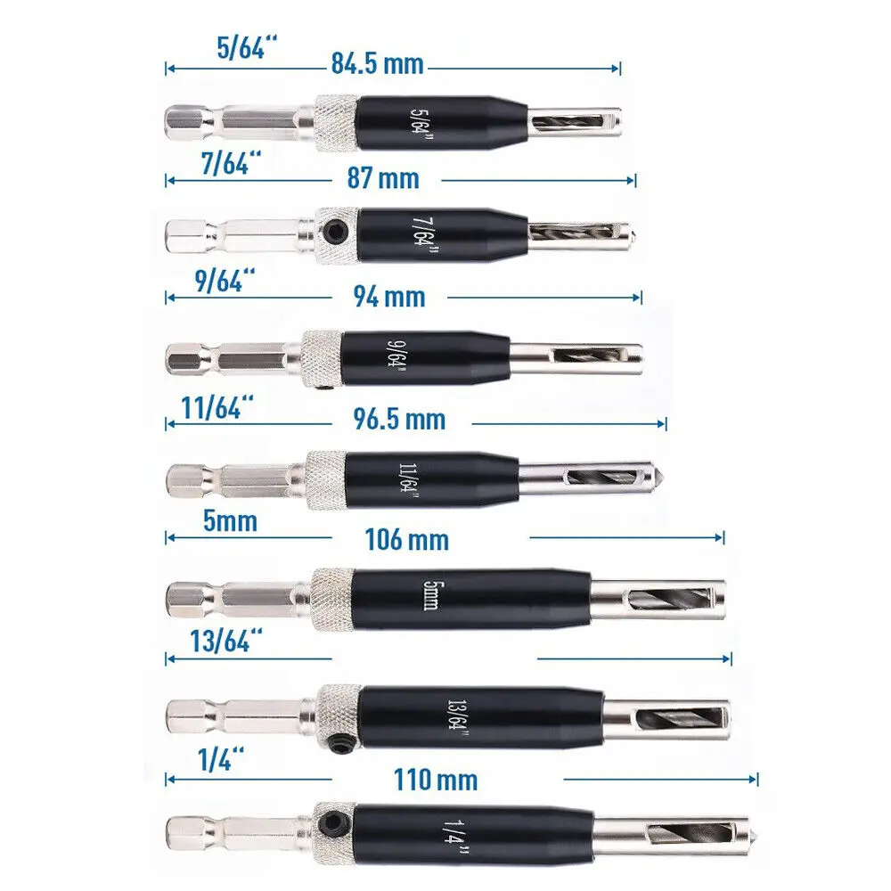 

High speed steel Hinge Bit Pilot Electric drills Positioning Drawer slides