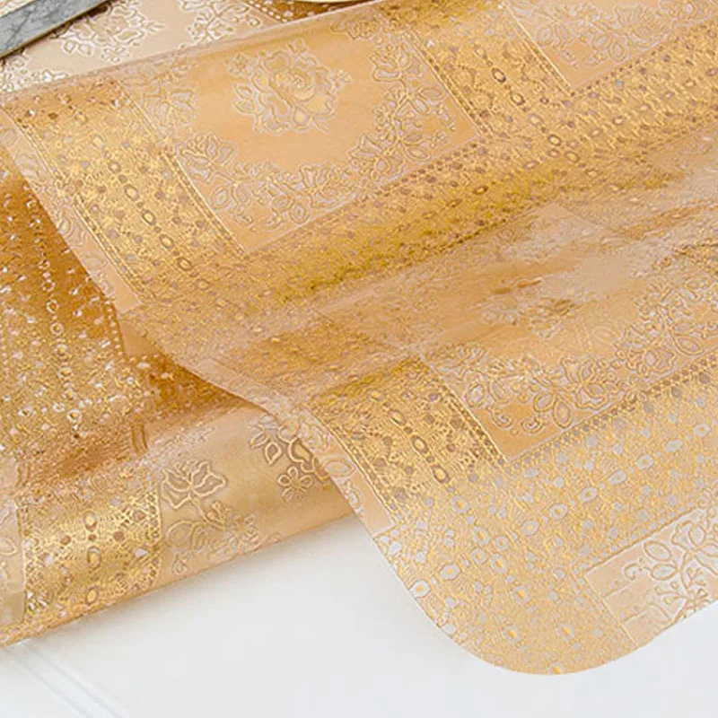  HAZY PVC Tablecloth Waterproof PVC Tablecloth Soft Glass for Kitchen Table Cover Oil-proof Protecto
