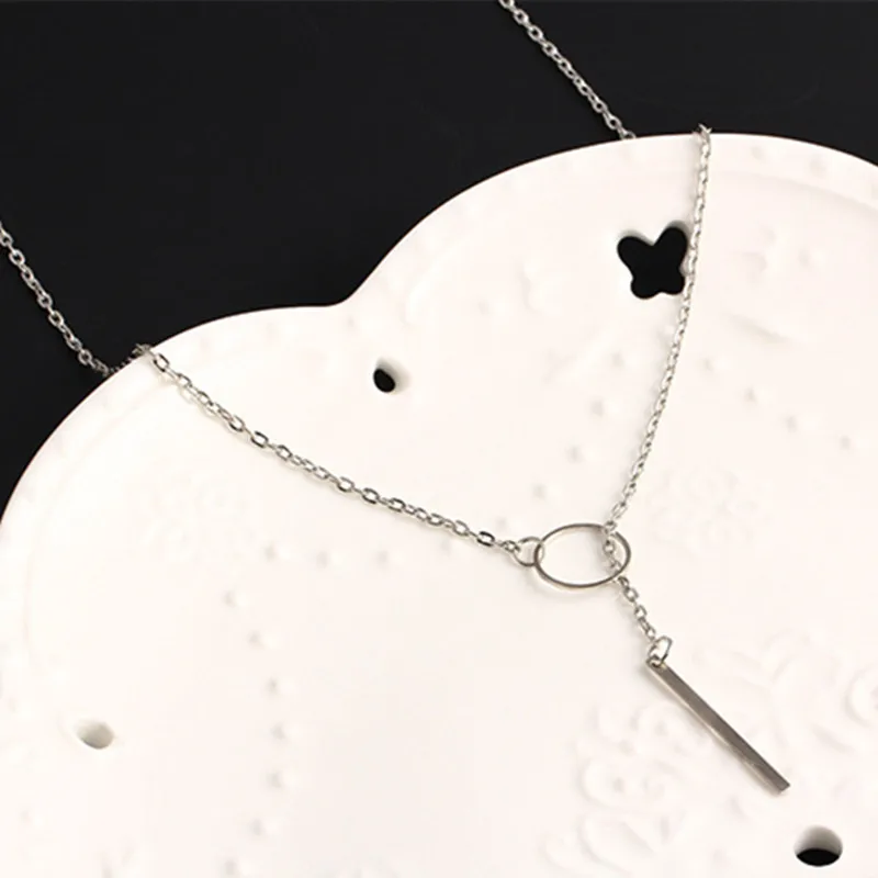 NL196 silver Fashion Bohemian Leaf Moon Circle Pendant Necklace Charm Statement Choker Women Jewelry - Metal Color: NL196 silver
