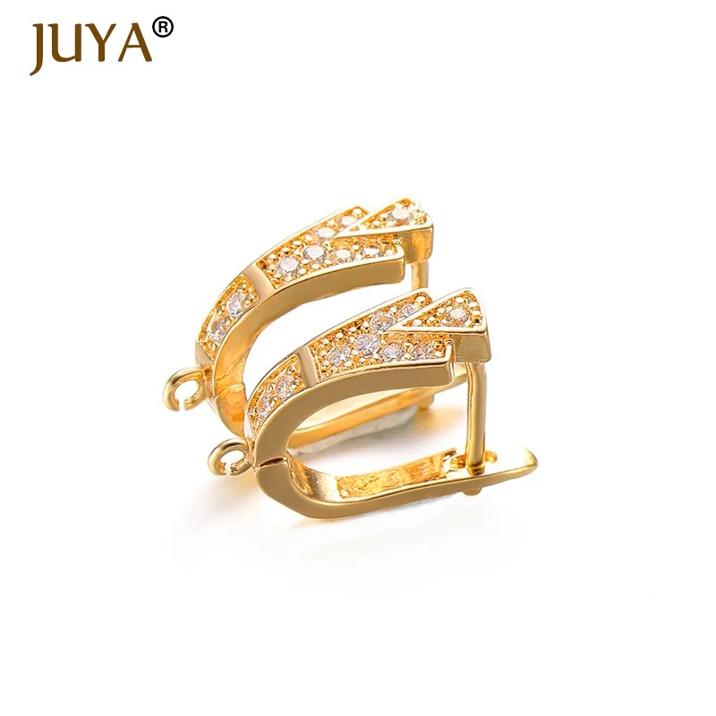 Juya, классические модные серьги, крючки, аксессуары для женщин, сделай сам, для изготовления хрустальных жемчужин, длинные висячие серьги, фурнитура
