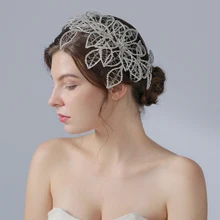 Wedding Hair Accessories Bridal Rhinestone Tiara  Hair Jewelry Chain Wedding Headwear Bridal Hair Accessories Wedding Headband