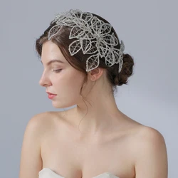 Wedding Hair Accessories Bridal Rhinestone Tiara  Hair Jewelry Chain Wedding Headwear Bridal Hair Accessories Wedding Headband