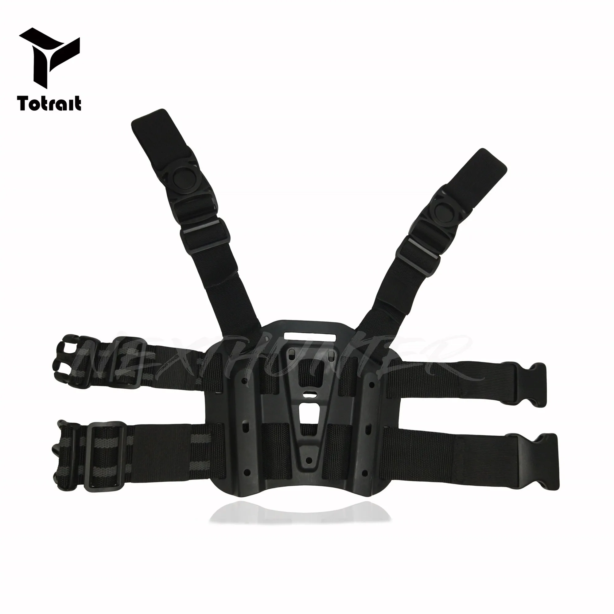 

TOtrait Tactical CQC Platform Drop Leg Thigh Holster Pistol Gun Colt 1911/M9/Glock/USP/P226 for Hunting
