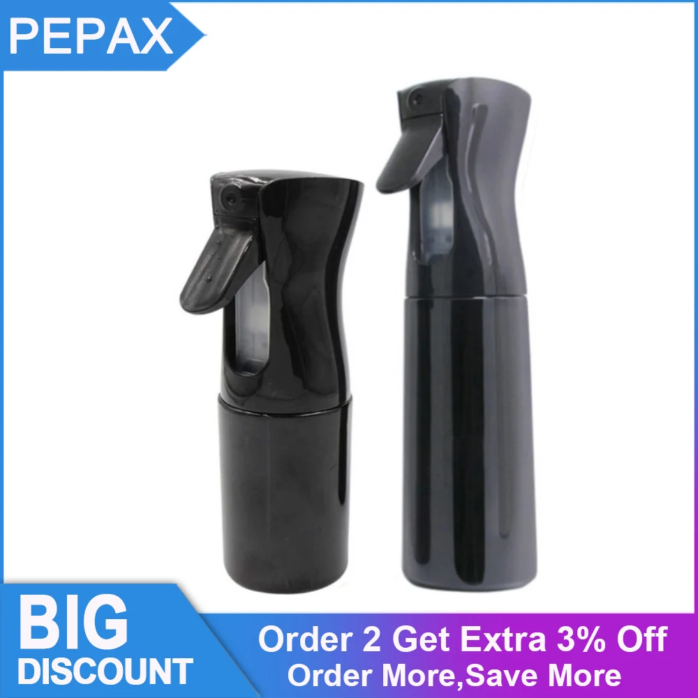 PEPAX 150/300 мл черные татуировки пустая бутылочка с распылителем спрей бутылка Squeeze