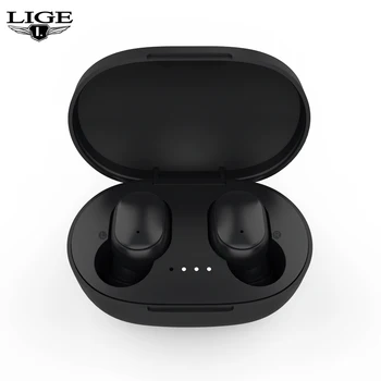 

LIGE Bluetooth Earphone Sport Waterproof Handsfree Stereo Headphone Touch Control Noise Reduction Wireless Headset auriculares