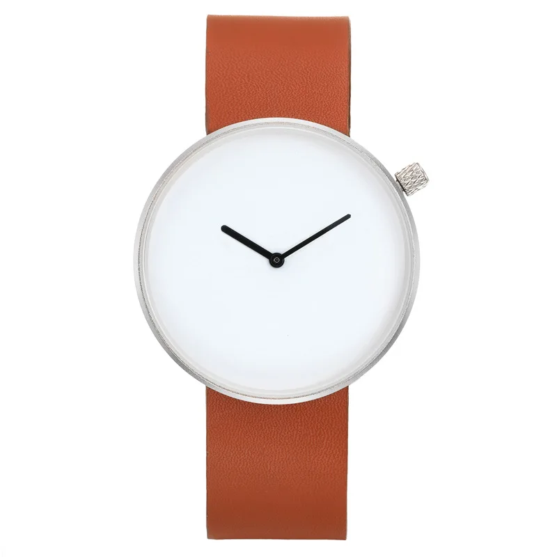 2022 Dating casual fashion minimalist quartz Vintage leather bracelet male watch female watch corelogio masculino reluple watch