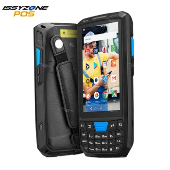 ISSYZONEPOS 4G Handheld PDA Android 8.1 POS Terminal Touch Screen 2D Barcode Scanner Wireless Wifi Bluetooth GPS Barcode Reader haina touch 15 inch touch screen dual screen pos terminal with nfc card reader