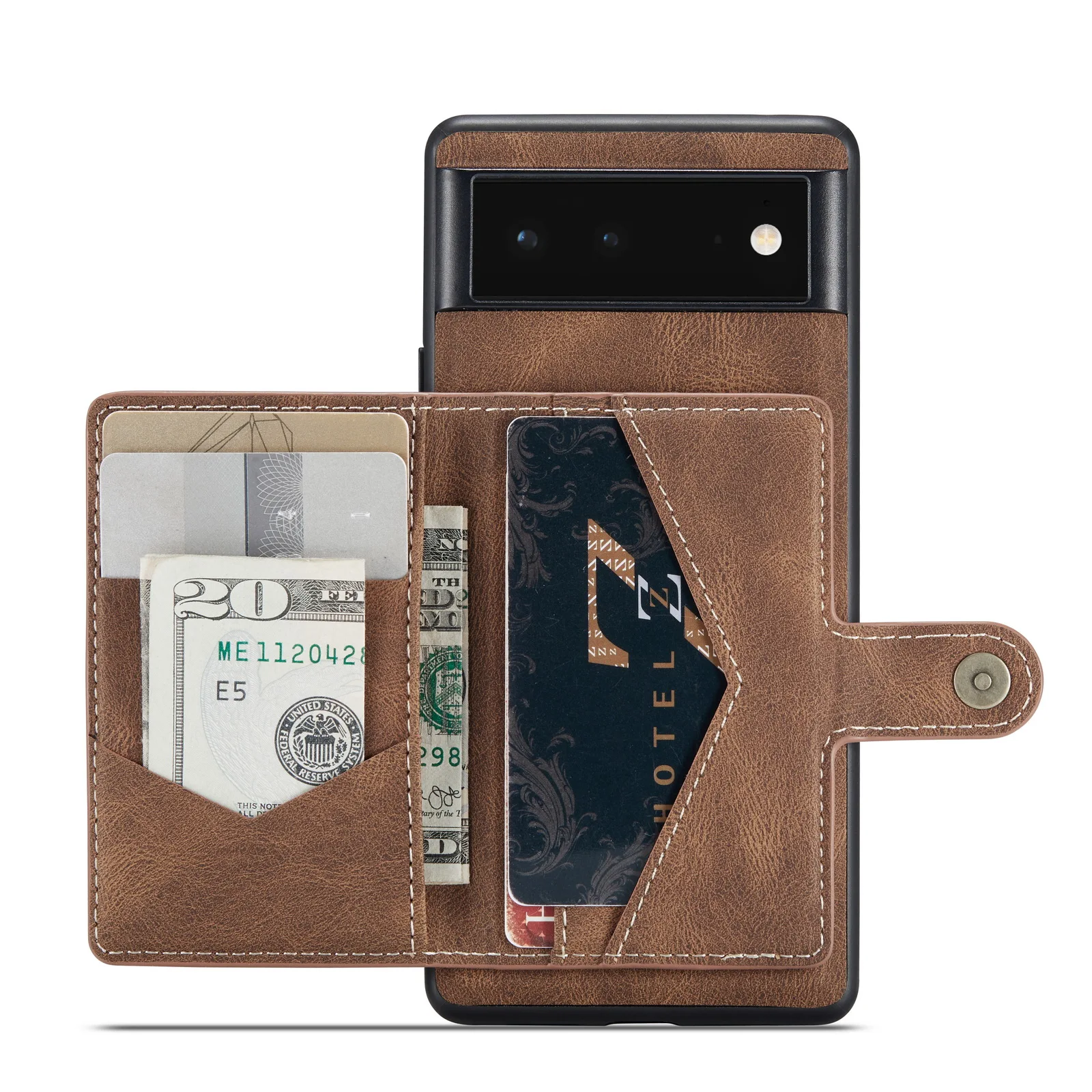 Leather Wallet Case For Google Pixel 7 Series 19