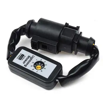 

For Audi A6 4G 2012~2018 Black 2Pcs Dynamic Turn Signal Indicator LED Taillight Add-on Module Cable Wire Harness Tail Light