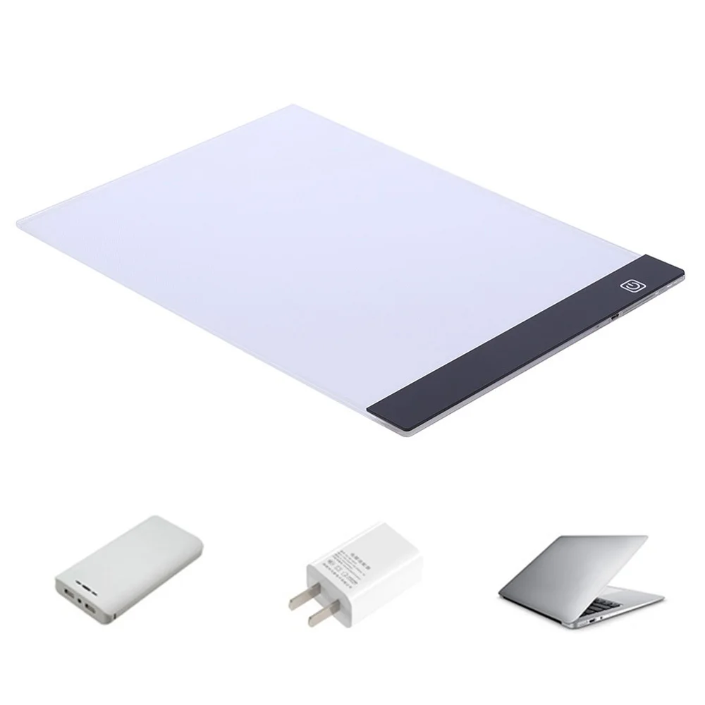 A4 цифровая графика планшет для рисования Pad светодиодный световой короб художественная копия доска электронная USB написание живопись настольная панель