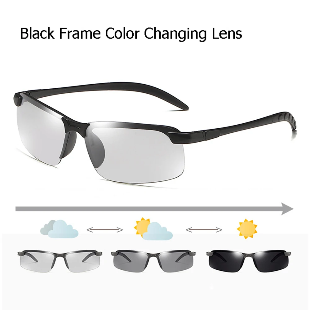 Color Changing Lens Cycling Glasses Photochromic Polarized Sports MTB Bike Sunglasses Riding Fishing Bicycle Eyewear BC0243 (13)