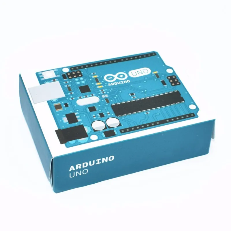 Для Arduino UNO R3 CH340G MEGA328P чип 16 МГц ATMEGA328P-AU обучения макетная плата интегральные схемы комплект чехол