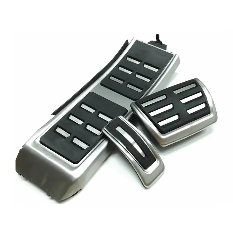 

Car styling Stainless Steel Accelerator Pedal brake Pedal Accessories For Porsche Cayenne 2018 2019 Macan 2014-2019