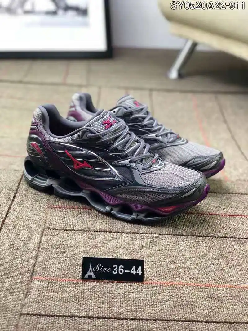 Mizunoer Wave Prophecy 6 Профессиональная женская спортивная обувь zapatos de mujer кроссовки уличная спортивная обувь для тяжелой атлетики 36-41 - Цвет: 01