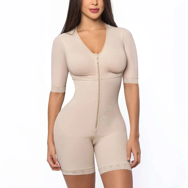 Faja Colombianas Post Surgery Shapers Women High Compression