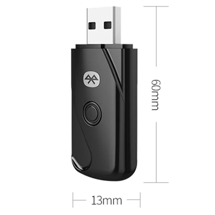 Длинный диапазон USB Bluetooth 4,2 аудио передатчик адаптер для ПК ноутбук беспроводной передатчик приемник GV99