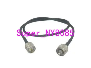 

RG58 RF pigtail N male plug pin to PL259 UHF male straight Cable jumper 4inch~20M