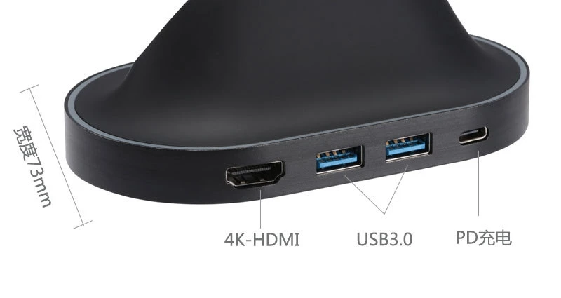 Подходит для samsung s8 S9 для huawei мобильный телефон MATE10 20p30type-c к HDMI поддержка базы 4в1