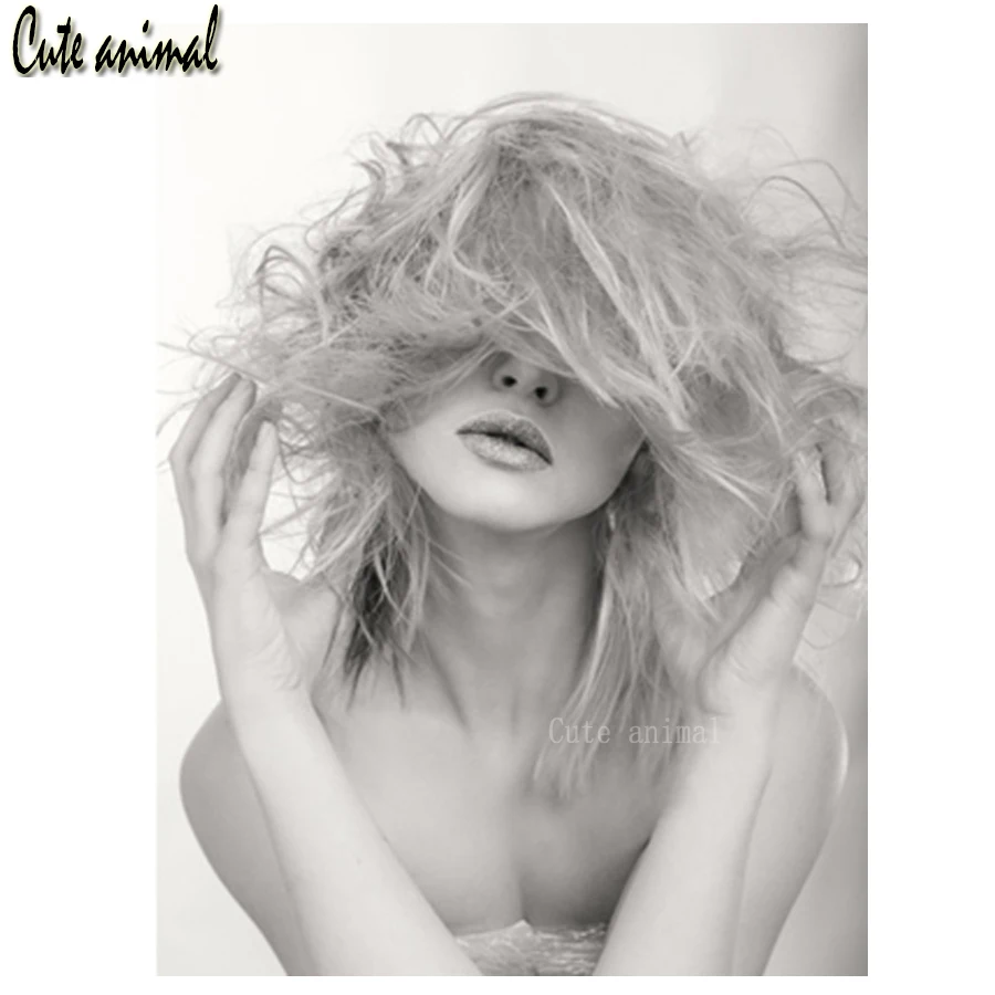 Алмазная вышивка полностью квадратная круглая дрель перо для девочек снежное